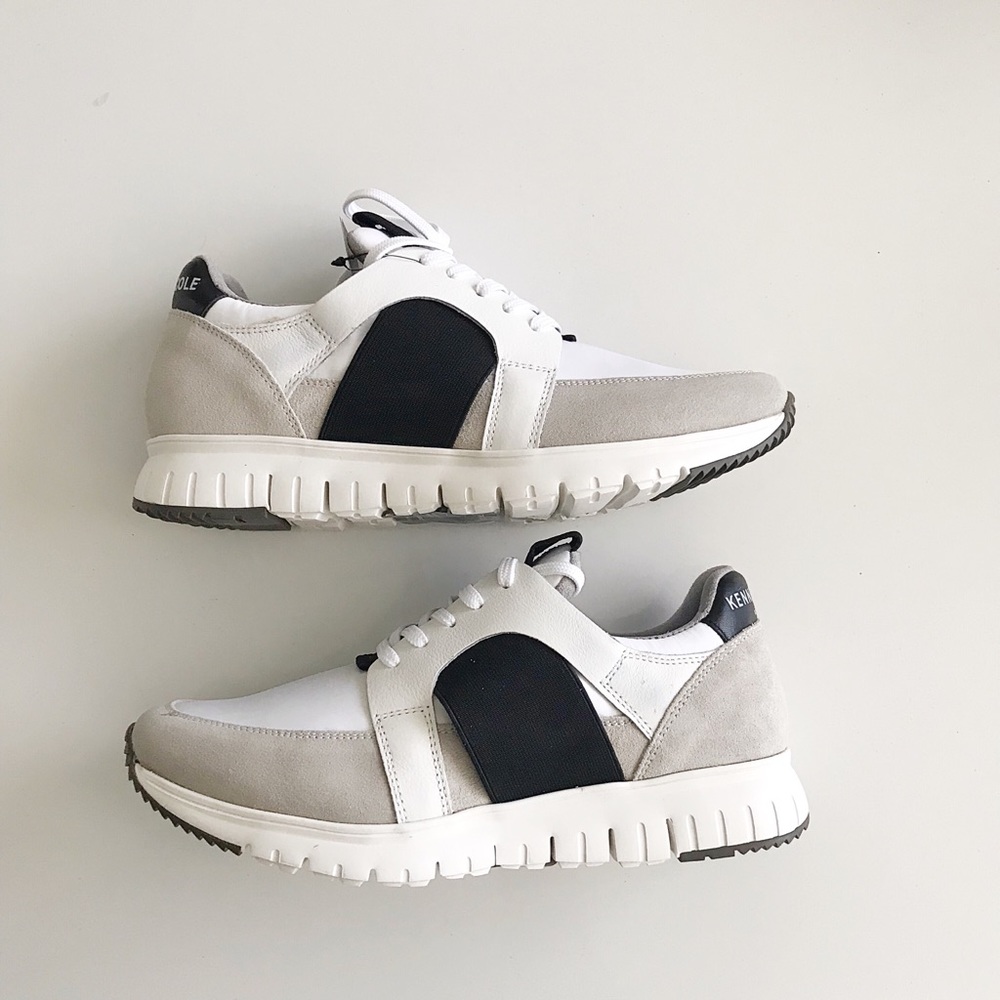 Kenneth Cole Bailey Jogger Sneaker (Men’s) White,